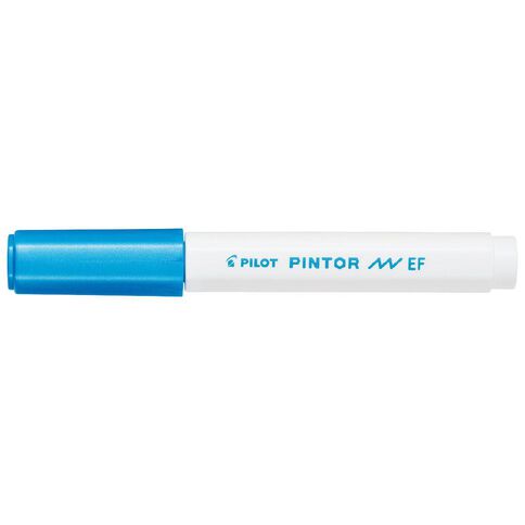 Pilot Pintor Marker Bullet Metallic Extra Fine 2.3mm Tip Blue