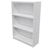 Zealand Commercial Bookcase 3 Tier White