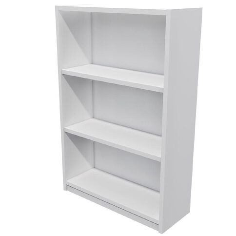 Zealand Commercial Bookcase 3 Tier White