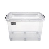 Living & Co Rolling Organiser 110L Clear
