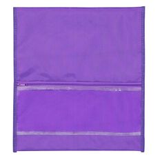 WS Book Bag Zipper Pocket 36cm X 33cm Purple