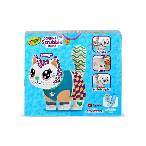 Crayola Scribble Scrubbie Poseable Jumbo Pet Jenny