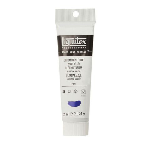 Liquitex Heavy Body Acrylic 59ml Ultramarine Blue Green Shade