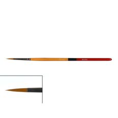 Princeton Snap Brush Short Handle Taklon Round 2 Gold