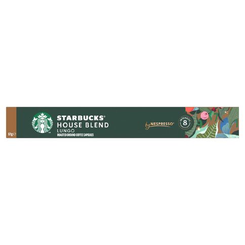 Starbucks by Nespresso Coffee Capsule House Blend Capsules 10 Pack 57g