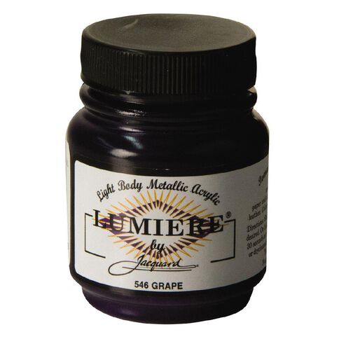 Jacquard Lumiere Acrylic Paint Grape 66.54ml