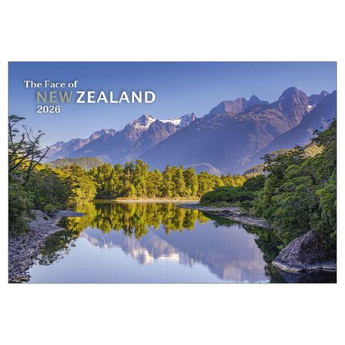 Easy2C 2026 Calendar Face Of NZ Landscapes Easy2C 2026 Calendar Face Of NZ Landscapes