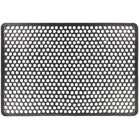 Living & Co Rubber Door Mat Black