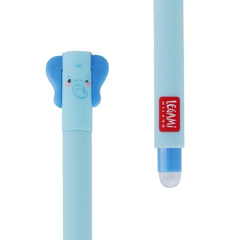 Legami Erasable Pen Elephant Blue Ink