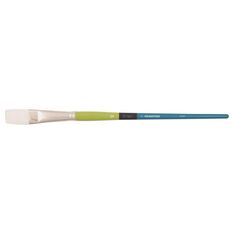 Princeton Snap Brush Long Handle Taklon Flat 12 White