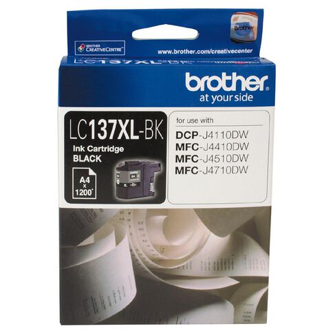 Brother Ink LC137XL Black (1200 Pages)