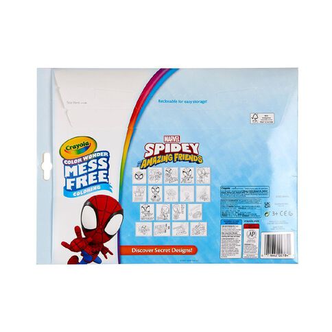 Crayola Colour Wonder Foldalope Spidey and His Amazing Friends