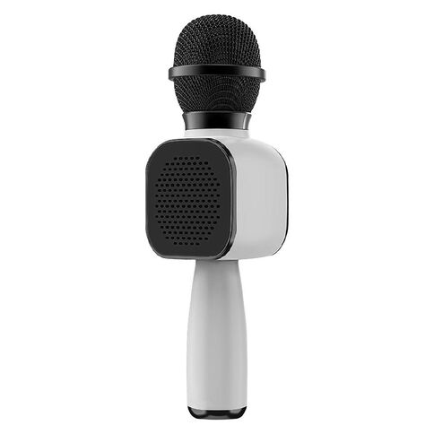 Moki Popstar Karaoke Microphone Black/White