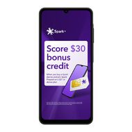 Samsung Galaxy A06 5G with Spark and Skinny Sim Black