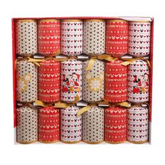 Mickey Mouse Christmas Crackers 6 Pack
