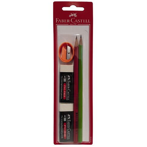 Faber-Castell Writing Set Multi-Coloured 7 Pack
