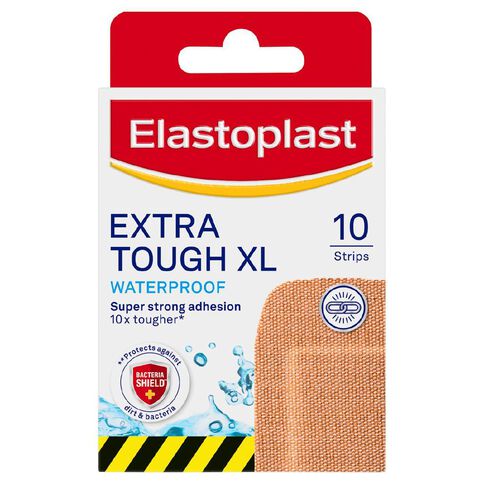 Elastoplast Heavy Fabric Extra Large Strips 10 Pack