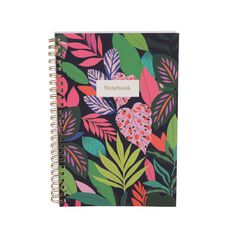 Uniti Adults Tropical Crush A5 Spiral Notebook