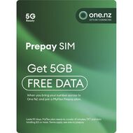 One NZ Prepay Triple Sim with Bonus 5GB