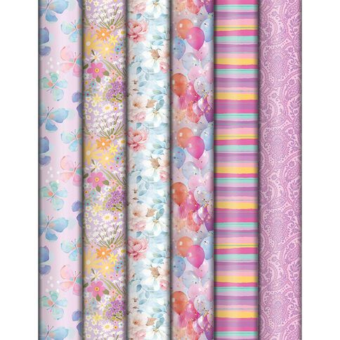 Artwrap Rollwrap FSC Mix Feminine 3m x 70cm Assorted
