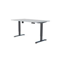 Accent Quick Ship Electric Desk Black/Silver 1800 x 800
