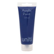 Uniti Acrylic Paint Tube Blue 125ml