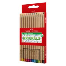 Faber-Castell Colour Pencils Naturals 12 Pack