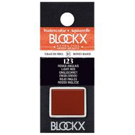 BLOCKX Watercolour Half Pan S1 123 Red Light Red Light