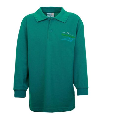Schooltex Ashley Long Sleeve Polo with Embroidery