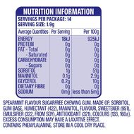Extra Spearmint Chewing Gum Sugar Free 14 Piece 27g