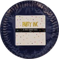 Party Inc Paper Dinner Plates 23cm Royal 20 Pack