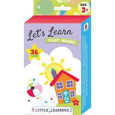 Let's Learn First Words 36 Cards