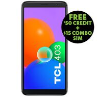Warehouse Mobile TCL 403 Bundle Prime Black