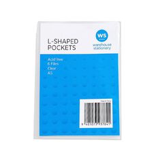 WS L Shaped Pockets Clear A5