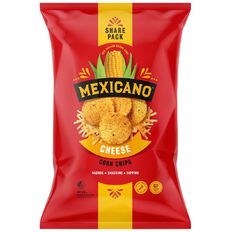 Mexicano Corn Chips Cheese 300g