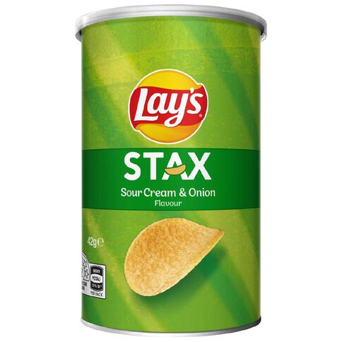 Stax Sour Cream and Onion 42g