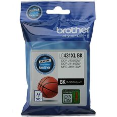 Brother Ink LC431XLBK Black (500 Pages)