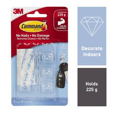 Command Mini Hooks with Strips