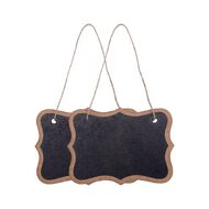 Hanging Mini Chalkboard Sign Braces W 3.25 X H 2.5in