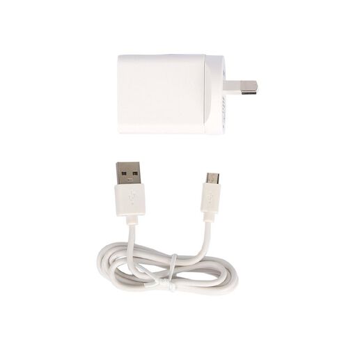 Tech.Inc Micro USB Wall Charger 2.4A White