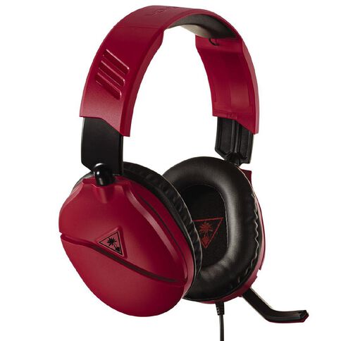 Turtle Beach Recon 70 Multiplatform Gaming Headset Red