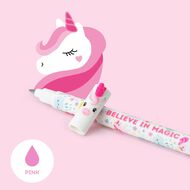 Legami Erasable Pen Unicorn  Pink Ink