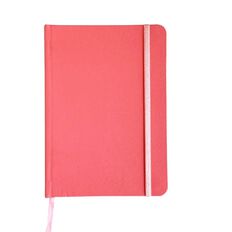 WS Notebooks PU Cover 100GSM 160 Pages Pink A5