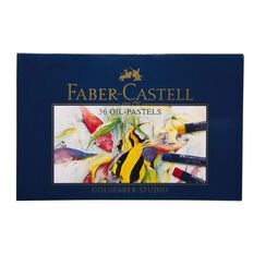 Faber-Castell Goldfaber Oil Pastels 36 Pack Multi-Coloured