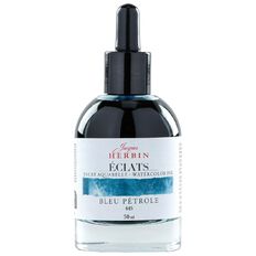 Jacques Herbin Eclats Watercolour Ink 445 Petrol Blue 50ml
