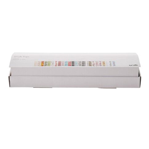Uniti Basic Single Roll Washi Tape 5m Multi-Coloured