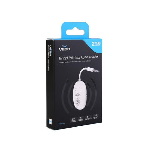 Veon Wireless Airline Adaptor White