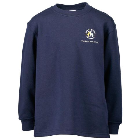 Schooltex Dominion Road Crew Tunic Sweatshirt with Embroidery
