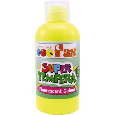 FAS Paint Super Tempera 250ml Fluoro