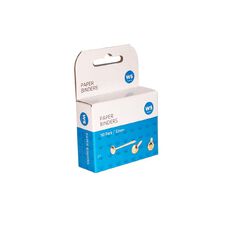 WS Paperbinders 32mm 50 Pack Brass